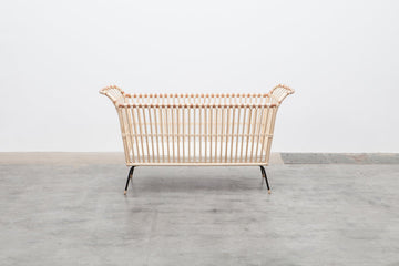 Lit Frederick fait main - Y compris l'éco-matelas 120x60cm - Bermbach